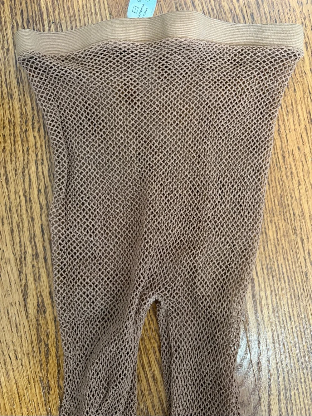 Theatricals Kids Back Seam Fishnet Tights - Classic Dance Tights Nude